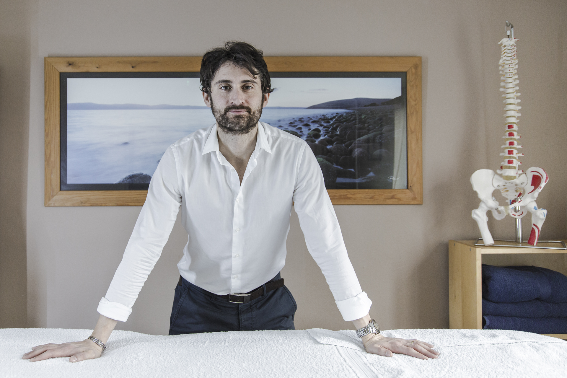 Luc Rageila Luca Mangiola sports therapist in Cambridge